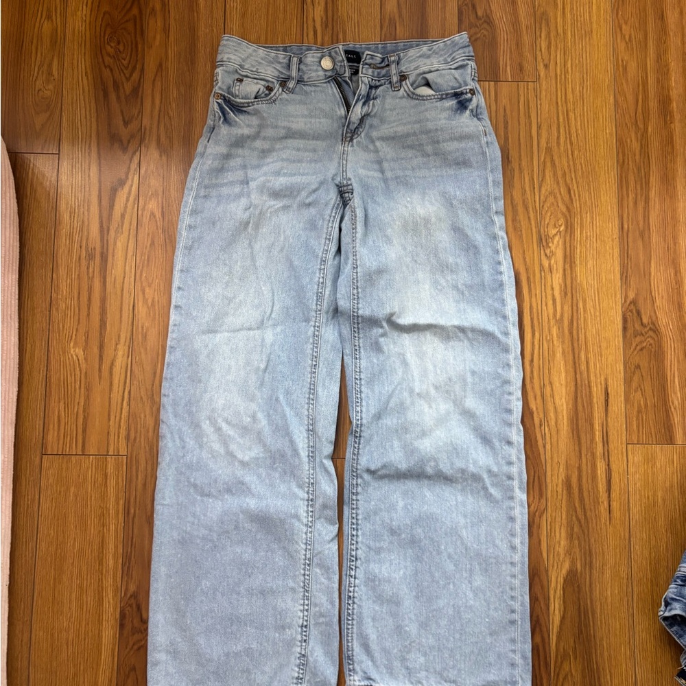 Aeropostale Women's Light Blue Boyfriend Jeans